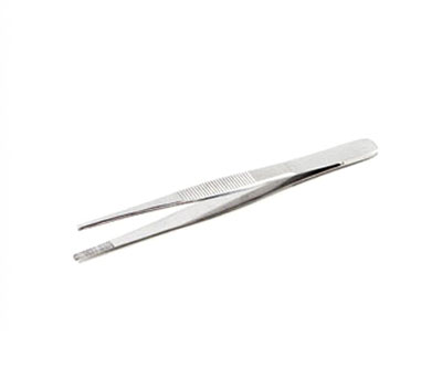 12-5010 5 in. Adc Thumb Dressing Forceps - Stainless Steel