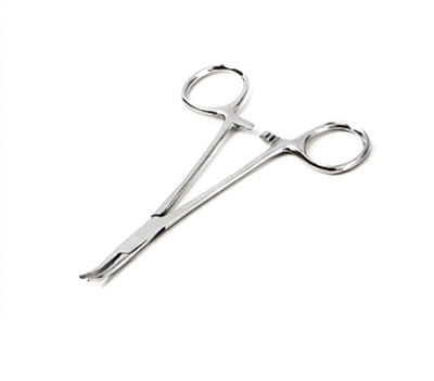 12-5021 5.5 in. Adc Crile Hemostatic Forceps, Curved - Stainless Steel -  Fabrication Enterprises