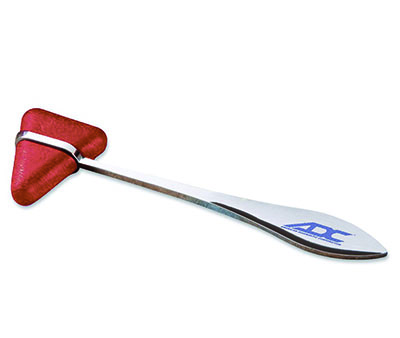 12-5033 7.5 in. Adc Taylor Neurological Hammer, Red