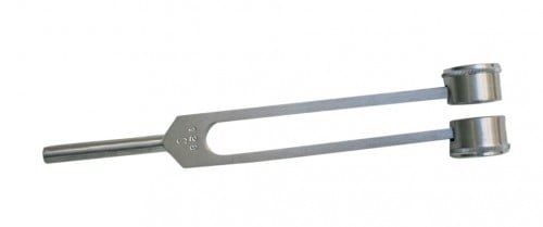 Picture of Fabrication Enterprises 12-1466-25 Tuning Fork with Weight, 128 cps - 25 Each