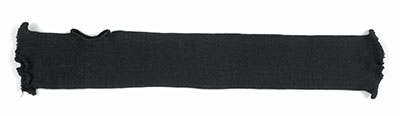 Cando Cotton Stockinette Liners without Thumbs, Black - Pack of 10