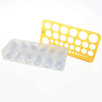 24-6312 Afh Swan Neck Ring Set With Storage Box & Template