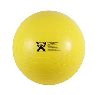 Cando Inflatable Ball, Yellow - 45 cm