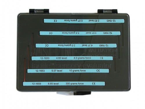 Baseline Tactile Monofilament Evaluator, Protective Case for 5 or 6 Evaluators