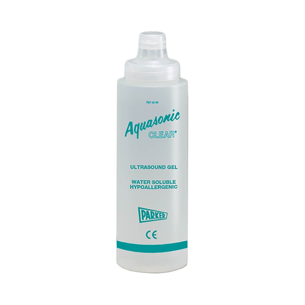 Picture of Aquasonic 50-5826-1 0.25 Liter Dispenser Bottle Clear Ultrasound Gel