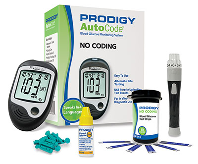 Picture of Prodigy 12-2076 Autocode Gloucose Meter Kit