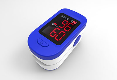 Picture of Baseline 12-1937 2 AAA Batteries Fingertip Pulse Oximeter