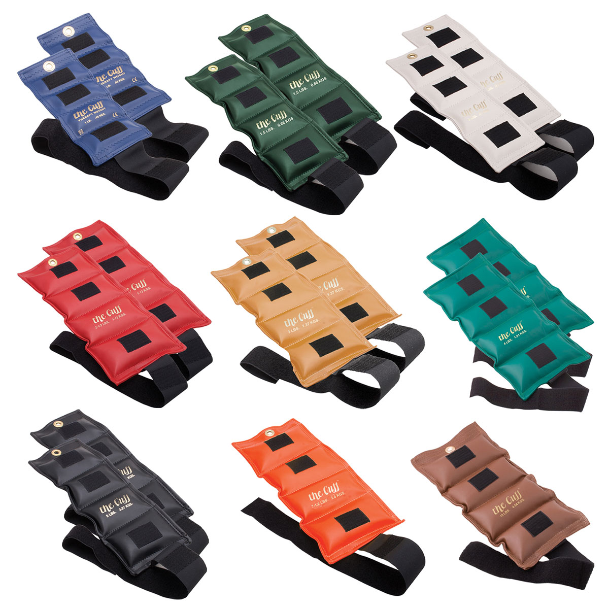 10-0276  Original Ankle & Wrist Weight Set - 16 Piece