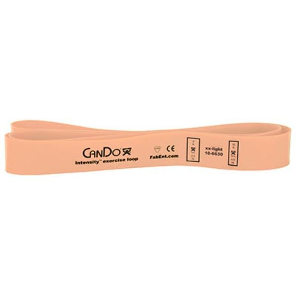 40 in. CanDo Intensity Exercise Loop, Tan - 2XL Light