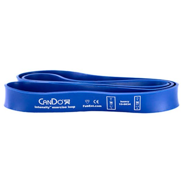 40 in. CanDo Intensity Exercise Loop, Blue - Heavy