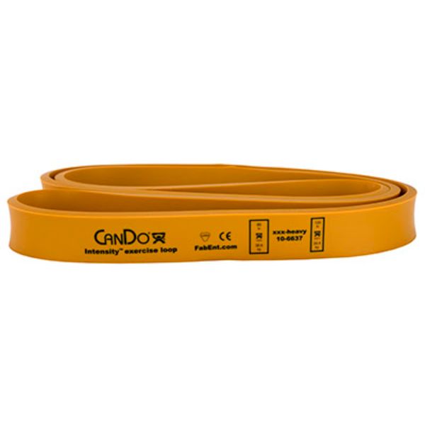 40 in. CanDo Intensity Exercise Loop, Gold - 3XL Heavy