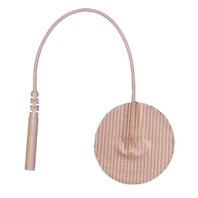 Advantrode Elite TENS Electrode - Tan Tricot - Pack of 40 - Dual Layer Design