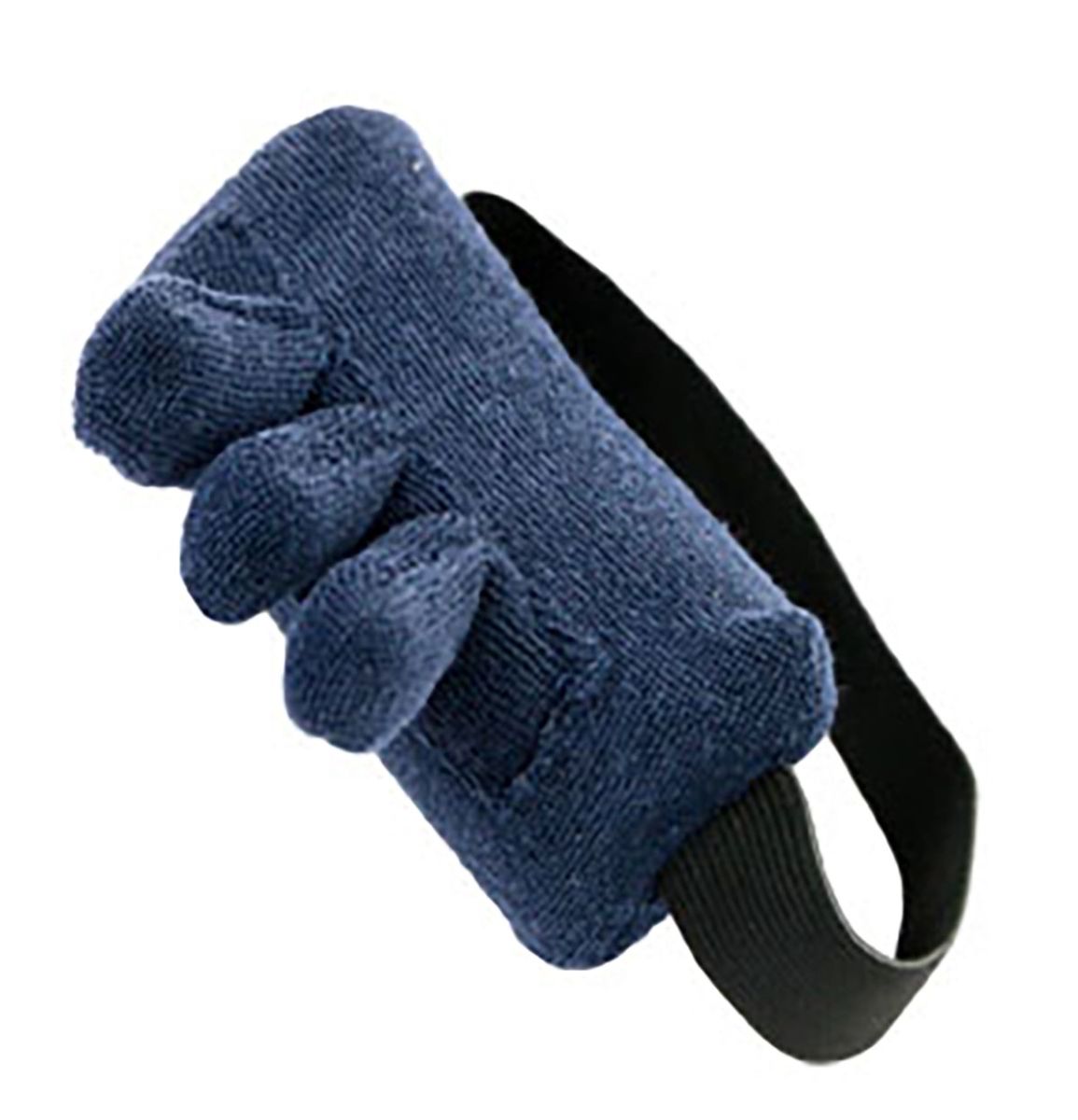 24-2911 Hand Finger Contracture Cushion, Navy Blue - Small