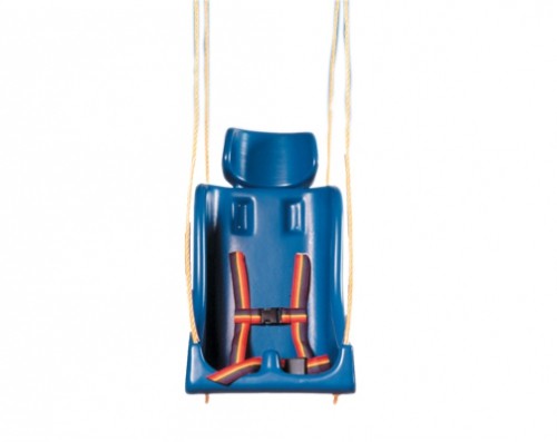 Picture of Fabrication Enterprises 30-1590 Full Support Swing Seat with Pommel & Chain for Child - Small