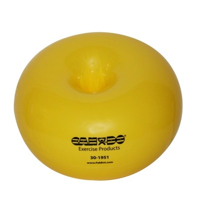 45 cm dia. x 25 cm Cando Donut Ball, Yellow