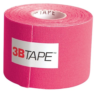 2 in. x 16.5 ft. 3B Tape, Pink - Latex-Free