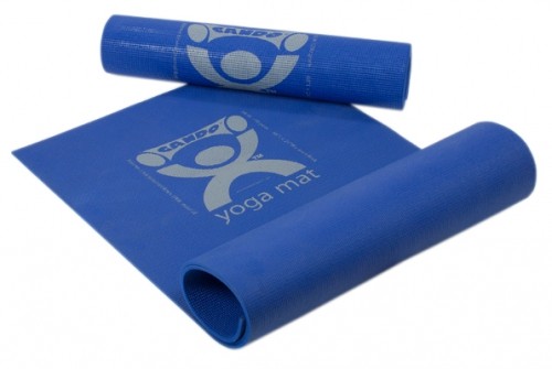 Picture of Fabrication Enterprises 30-2400B 68 x 24 x 0.16 in. Cando Yoga Mat&#44; Blue&#44; Eco-Friendly