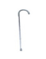 Curved Handle Adjustable Aluminum Cane