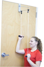 Cando Overdoor Shoulder Exerciser, Dual Pulley with Door Bracket