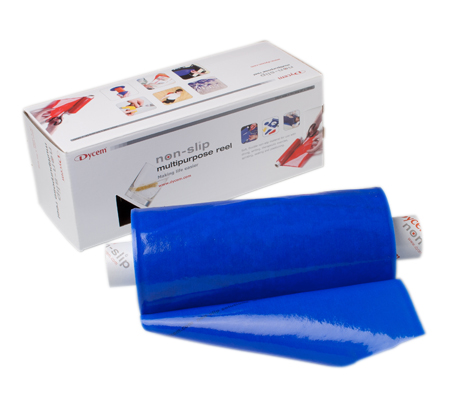 8 in. x 5.5 yards Dycem Non-Slip Material Roll, Blue