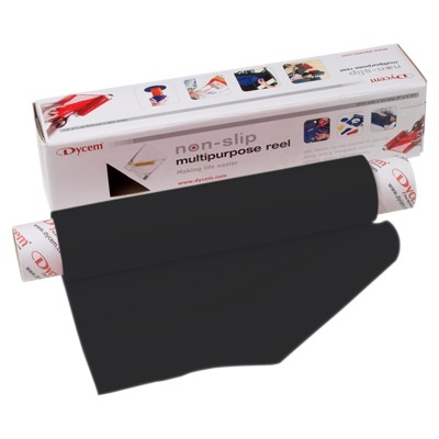 16 in. x 6.5 ft. Dycem Non-Slip Material Roll, Black
