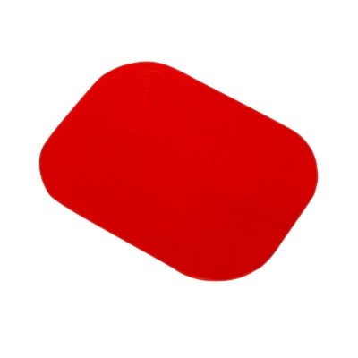 50-1592R 15 x 18 in. Dycem Non-Slip Rectangular Pad, Red