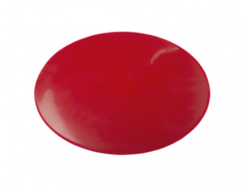 8.5 in. dia. Dycem Non-Slip Circular Pad, Red