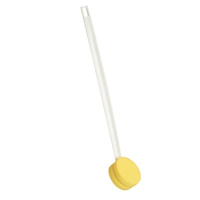 3.75 in. Straight Handle Back Scrubber Round Sponge