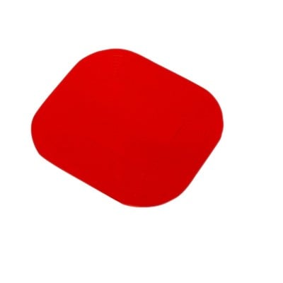 7.25 x 10 in. Dycem Non-Slip Rectangular Pad, Red