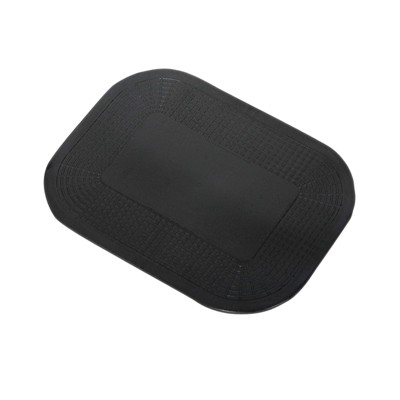 15 in. x 18 in. Dycem Non-Slip Rectangular Pad, Black