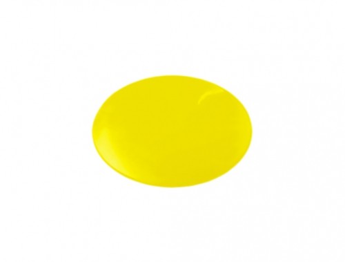 5.5 in. dia. Dycem Non-Slip Circular Pad, Yellow