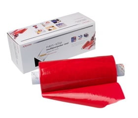 50-1505R 16 in. x 10 yards Dycem Non-Slip Material Roll, Red