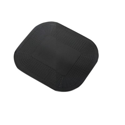 7.25 x 10 in. Dycem Non-Slip Rectangular Pad, Black