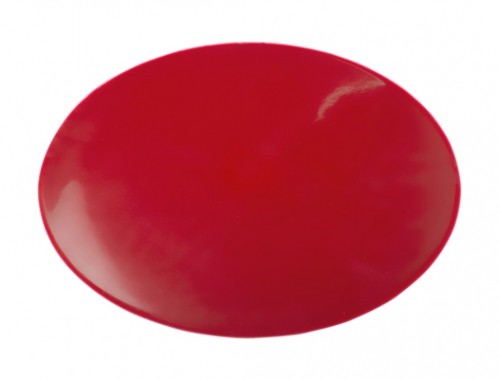 10 in. dia. Dycem Non-Slip Circular Pad, Red