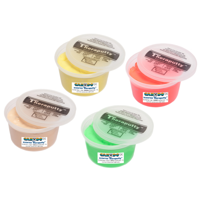 Theraputty Scented Exercise Putty - 1 lbs, 4 Piece