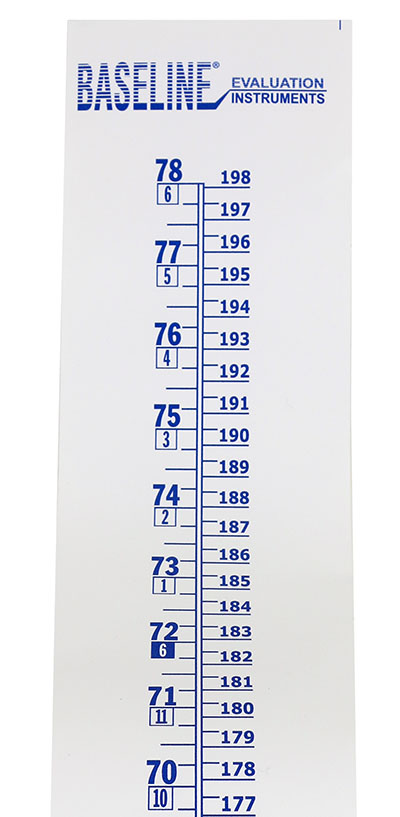 Picture of Fabrication Enterprises 12-0920 0-78 in. 0-198 cm Baseline Wall Growth Chart