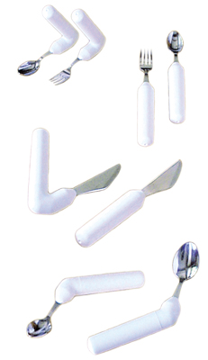 Picture of Fabrication Enterprises 61-0051 1.7 oz Utensil Featherlite Straight Fork