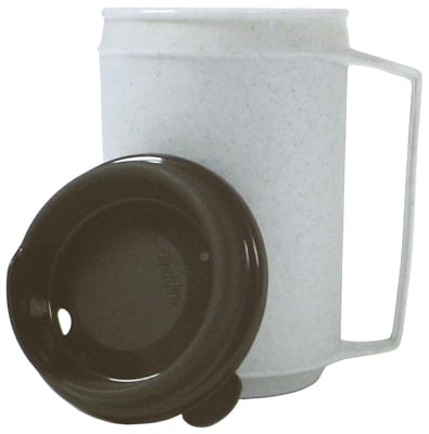 Fabrication Enterprises Insulated mug, no-spill lid12 oz.