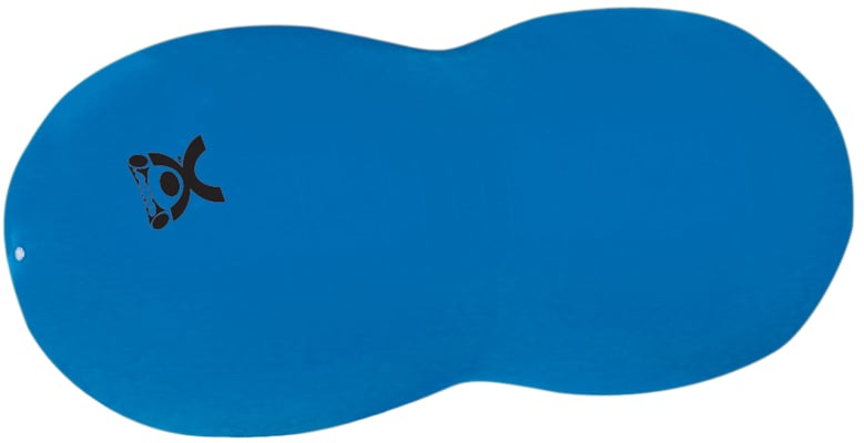 80 cm Cando Inflatable Exercise Saddle Roll - Blue