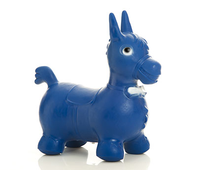 20 x 3 in. Bonito the Horse - Blue