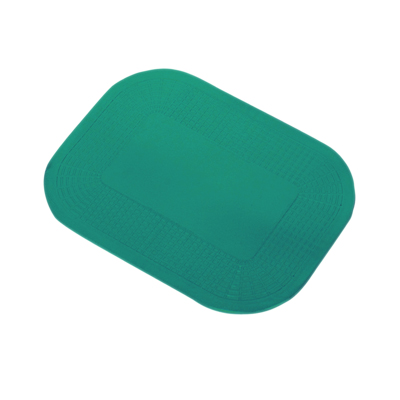 50-1592G 15 x 18 in. Dycem Non-Slip Rectangular Pad - Forest Green