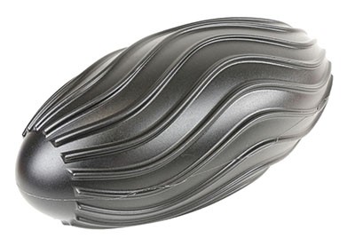 18 x 8 in. Togu Pendel Elliptical Roll Wave, Black