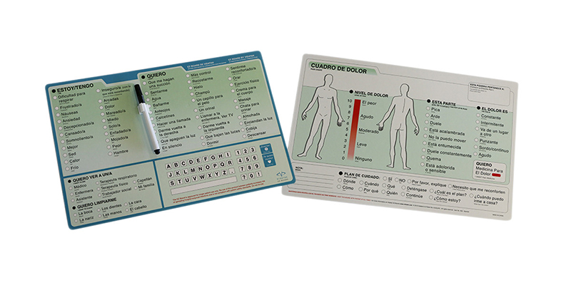 EZ Communication & Spanish Word Board