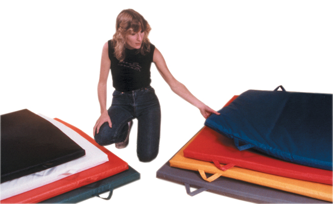 6 x 8 ft. Non-Folding Mat with Handles, 2 in. Polyurethane Cover