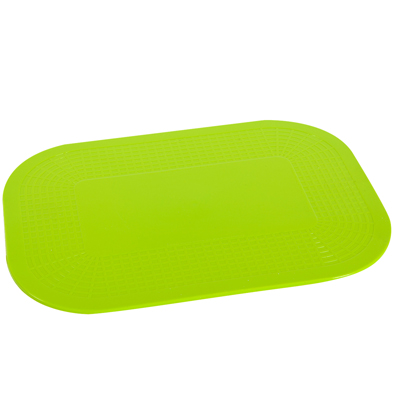 15 x 18 in. Dycem Non-Slip Rectangular Pad - Lime