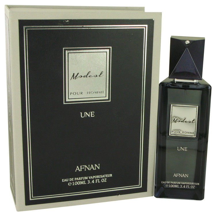 Picture of Afnan 538129 Modest Pour Homme Une by Afnan Eau De Parfum Spray for Men, 3.4 oz
