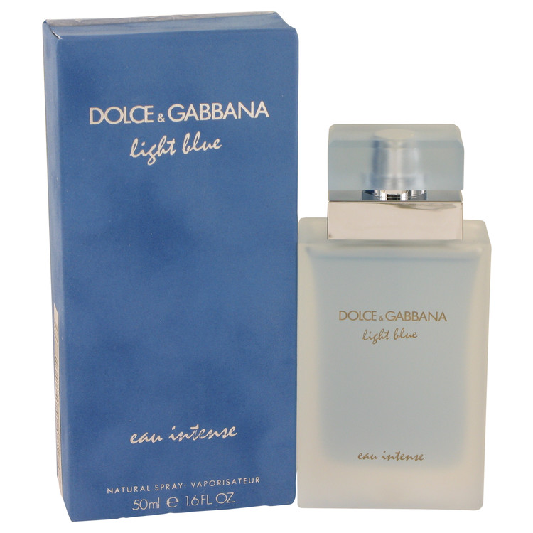 1.6 oz Light Blue Eau Intense by  Eau De Parfum Spray for Women
