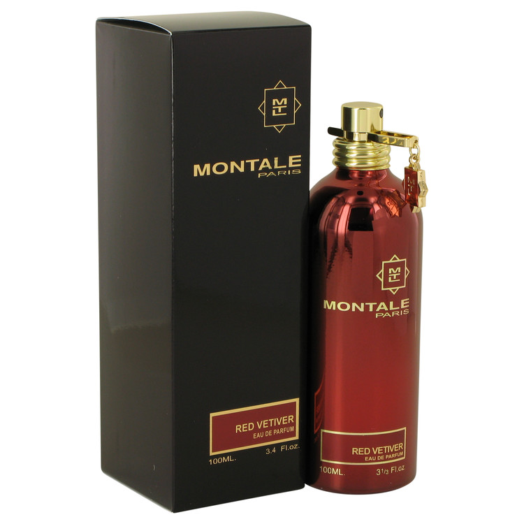3.4 oz Red Vetiver by  Eau De Parfum Spray for Men