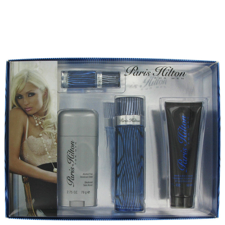 Picture of Paris Hilton 441284 Paris Hilton Gift Set for Mens - 4 Piece