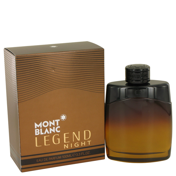 538396 Legend Night Eau De Parfum Spray for Men - 3.3 oz -  Mont Blanc